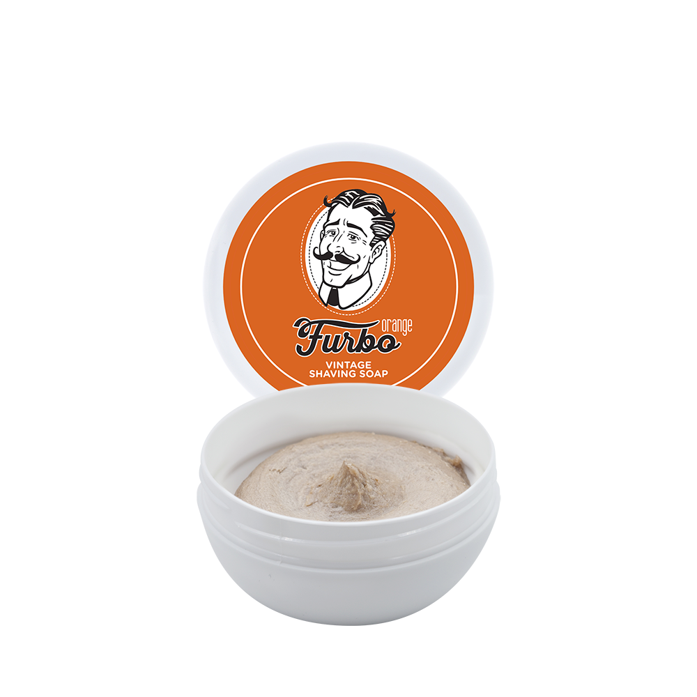 furbo vintage orange sapone da barba