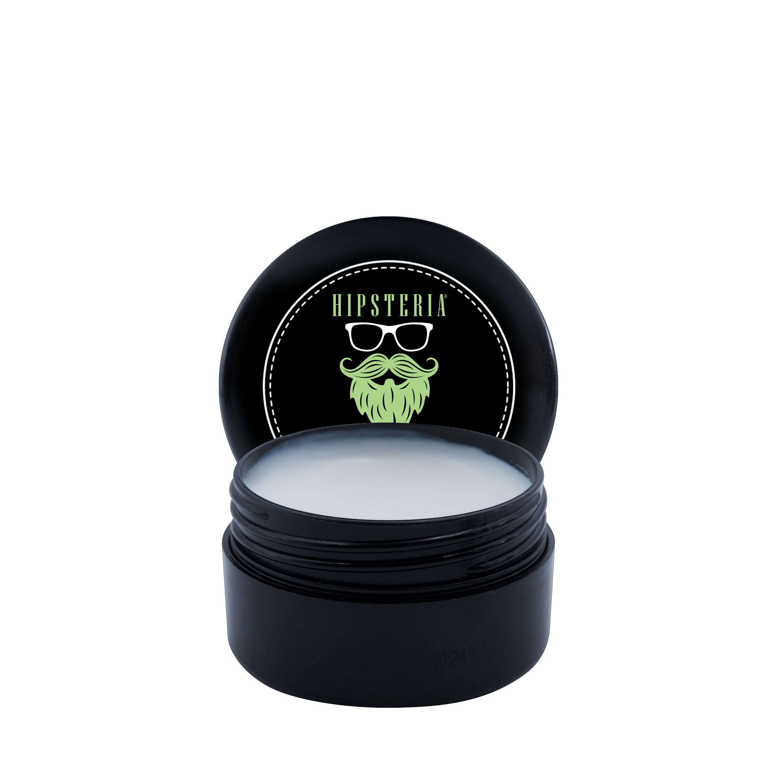 Hipsteria cera baffi e barba